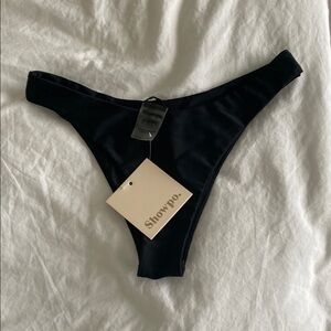 Showpo Elegant Black Swim Bottom